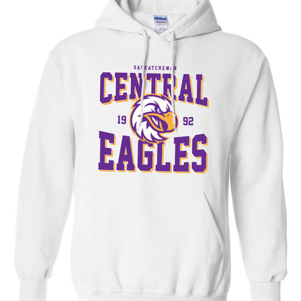 Central Eagles Hoodie - White