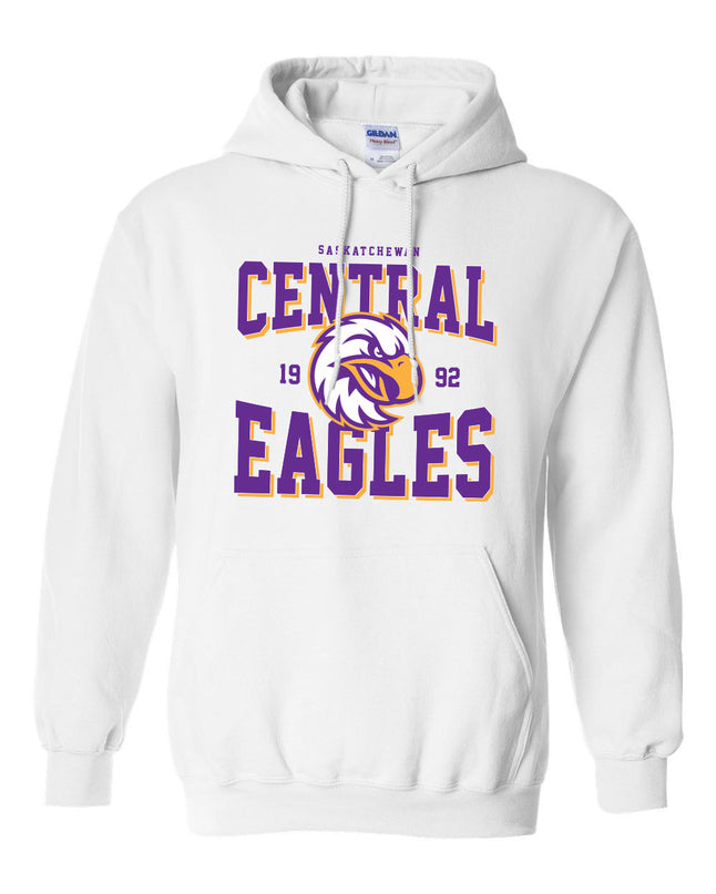 Central Eagles Hoodie - White