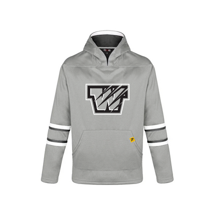 Warman Wildcats - Hockey Lace Hooded Sweatshirt