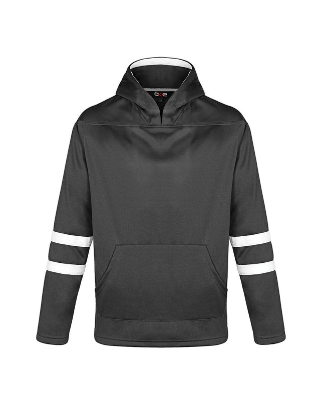 Custom Dangle Pullover Hockey Lace Hooded Sweatshirt - Youth