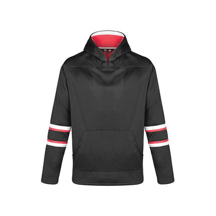 Custom Dangle Pullover Hockey Lace Hooded Sweatshirt - Youth