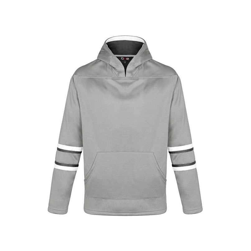 Custom Dangle Pullover Hockey Lace Hooded Sweatshirt - Youth