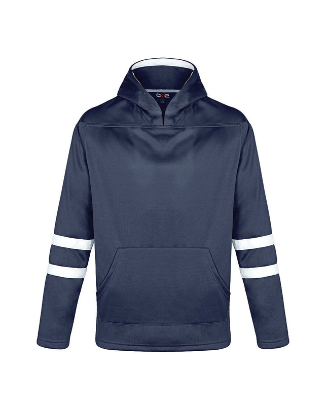 Custom Dangle Pullover Hockey Lace Hooded Sweatshirt - Youth