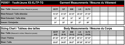 Size details