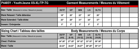 Size details