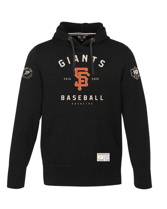 Giants Full Arch Performance Hoodie – Youth Black