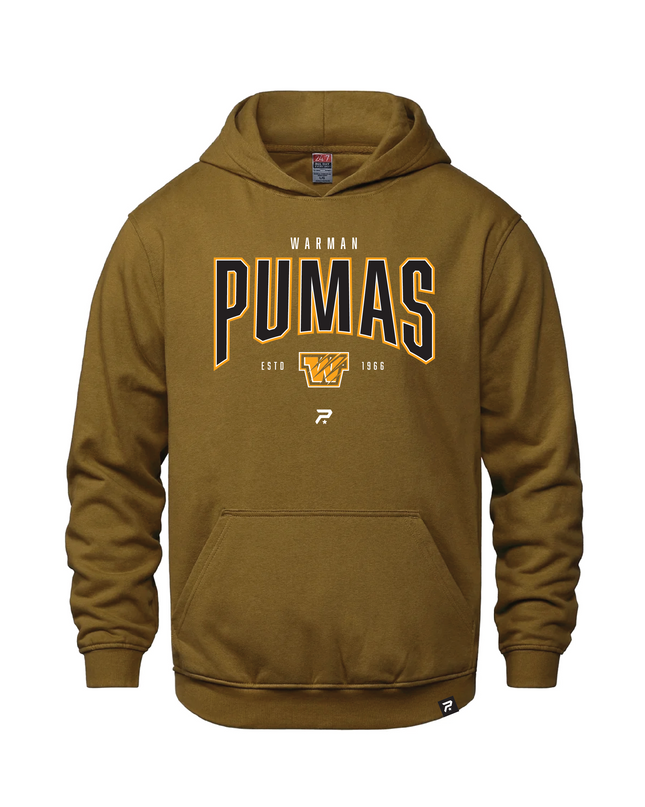 Warman Wildcats - Tigers / Pumas - Hoodie