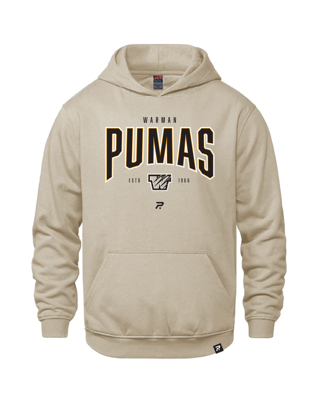 Warman Wildcats - Tigers / Pumas - Hoodie