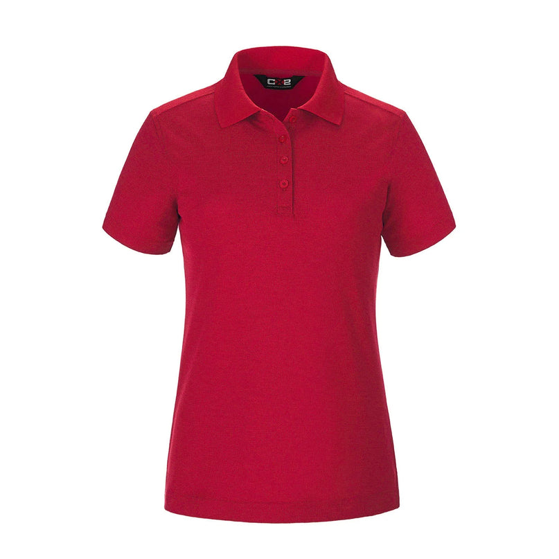 Custom Pique Mesh Polo - Ladies