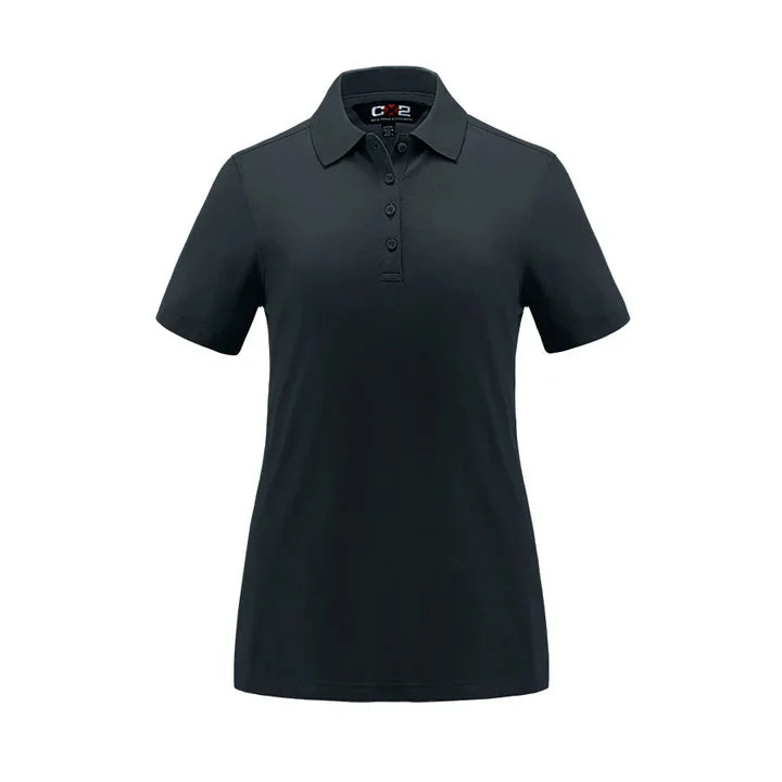 Custom Elite Cotton Poly Spandex Pique Polo - Ladies