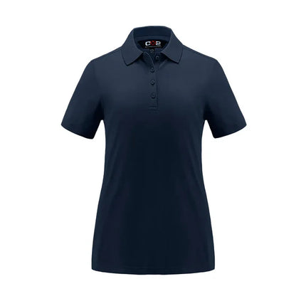 Custom Elite Cotton Poly Spandex Pique Polo - Ladies