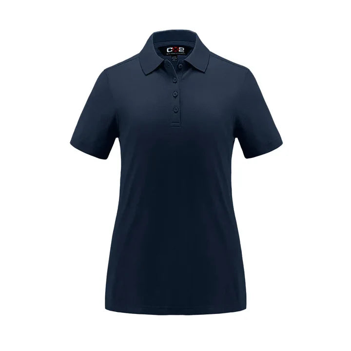 Custom Elite Cotton Poly Spandex Pique Polo - Ladies