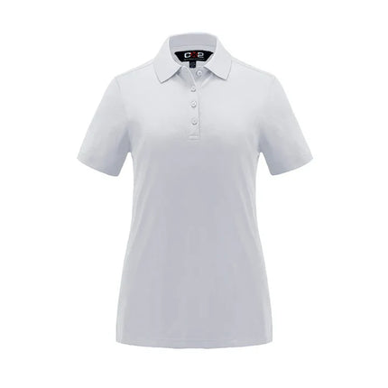 Custom Elite Cotton Poly Spandex Pique Polo - Ladies