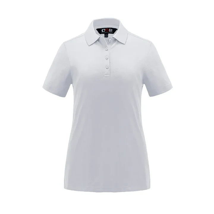 Custom Elite Cotton Poly Spandex Pique Polo - Ladies