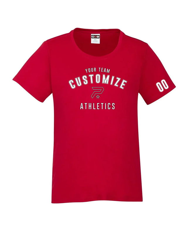 Custom Performance Crewneck Tee - Ladies