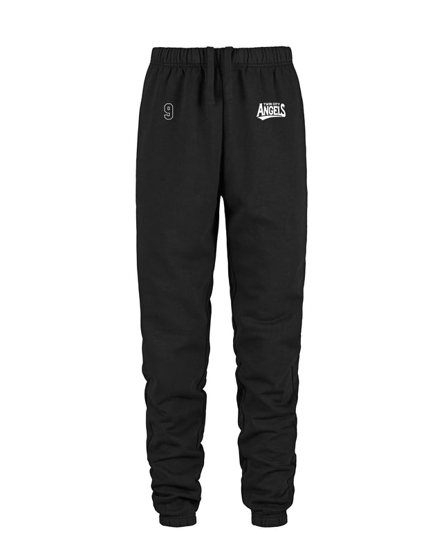 Angels Premium Fleece Sweatpants - Adult Black