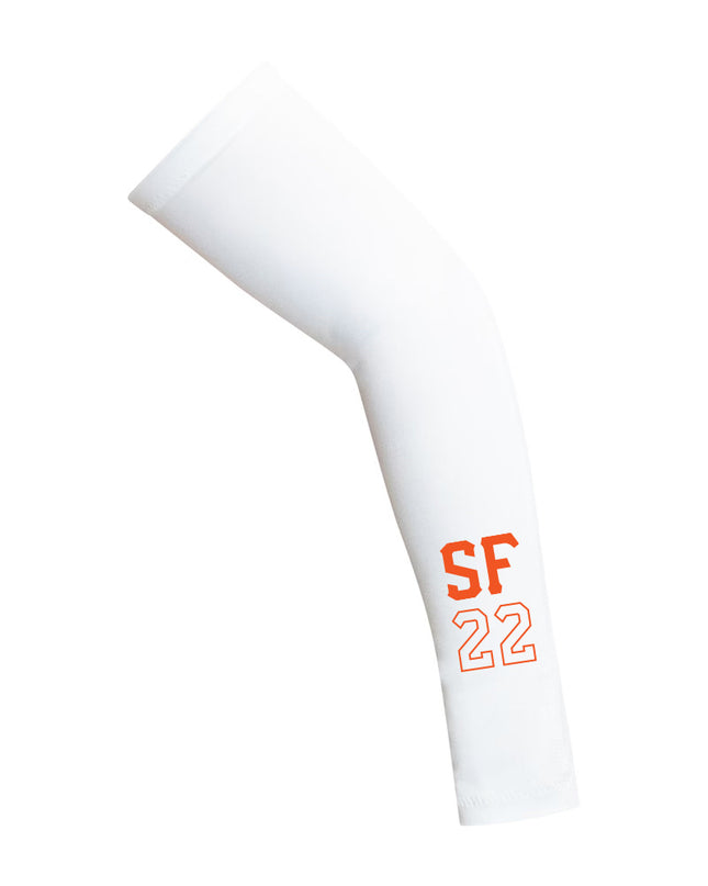 Giants Performance Compression Arm Sleeve –Youth White