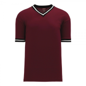 Maroon Black White-443