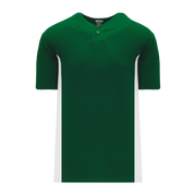 S / Dark Green White-260