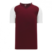 S / Maroon White-233