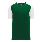 S / Dark Green White-260