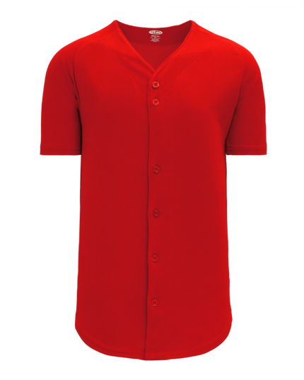 Athletic Knit - Full Button Baseball Series - BA5200