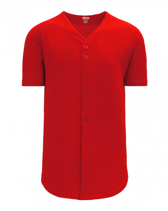 Athletic Knit - Full Button Baseball Series - BA5200