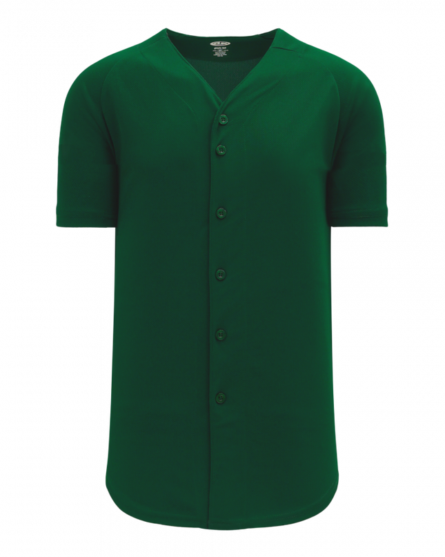 Athletic Knit - Full Button Baseball Series - BA5200