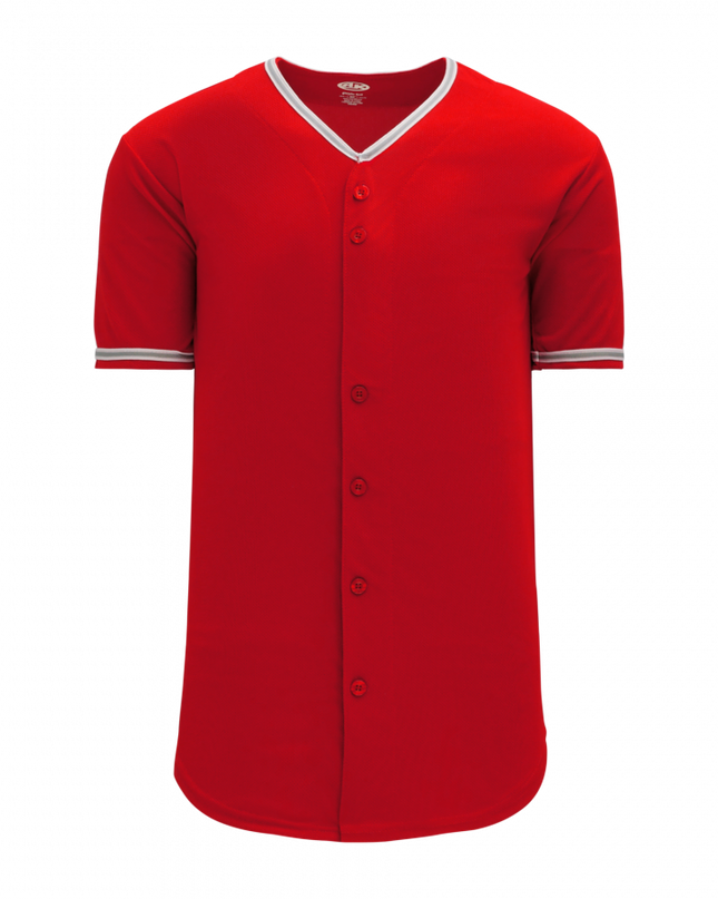 Athletic Knit - Full Button Baseball Series - BA5500