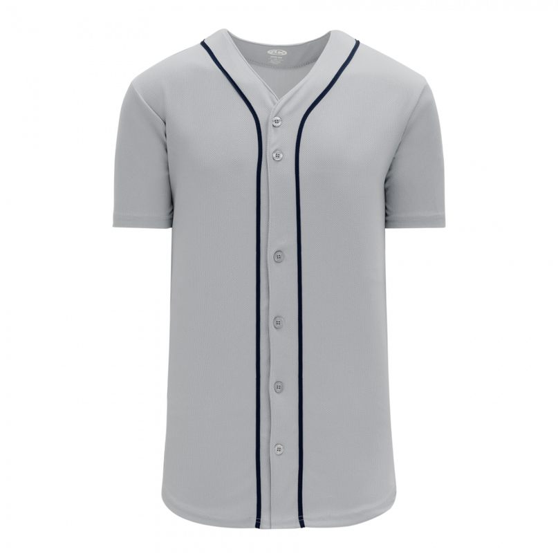 Athletic Knit - Full Button Baseball Series - BA5500
