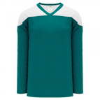 XS / Pacific Teal White-288
