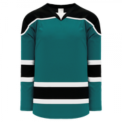 XS / Pacific Teal Black White-457