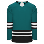 XS / Pacific Teal Black White-457