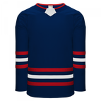 XS / Navy Red White-764